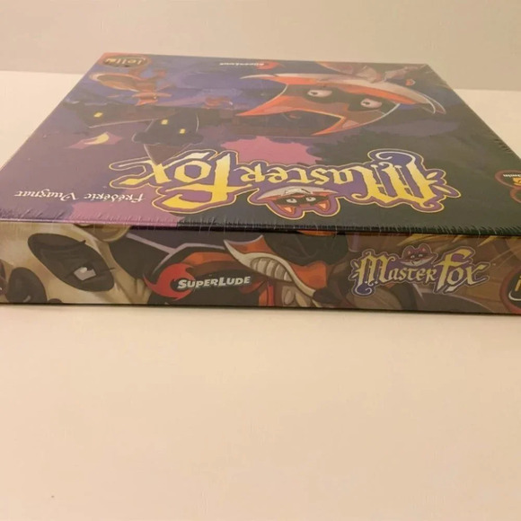 2015 Iello Master Fox Game Superlude Fun Family Board Card Game New Sealed - Picture 4 of 8